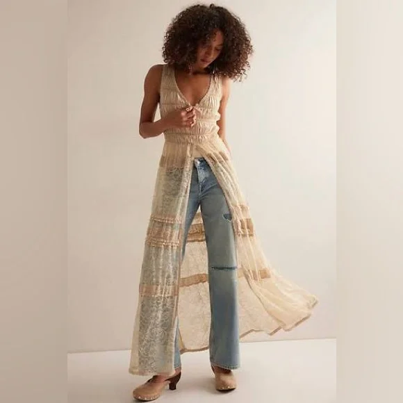 Free People Sweet Saloon Maxi Bodysuit - Picture 2 of 5